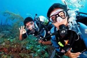 scuba diving
