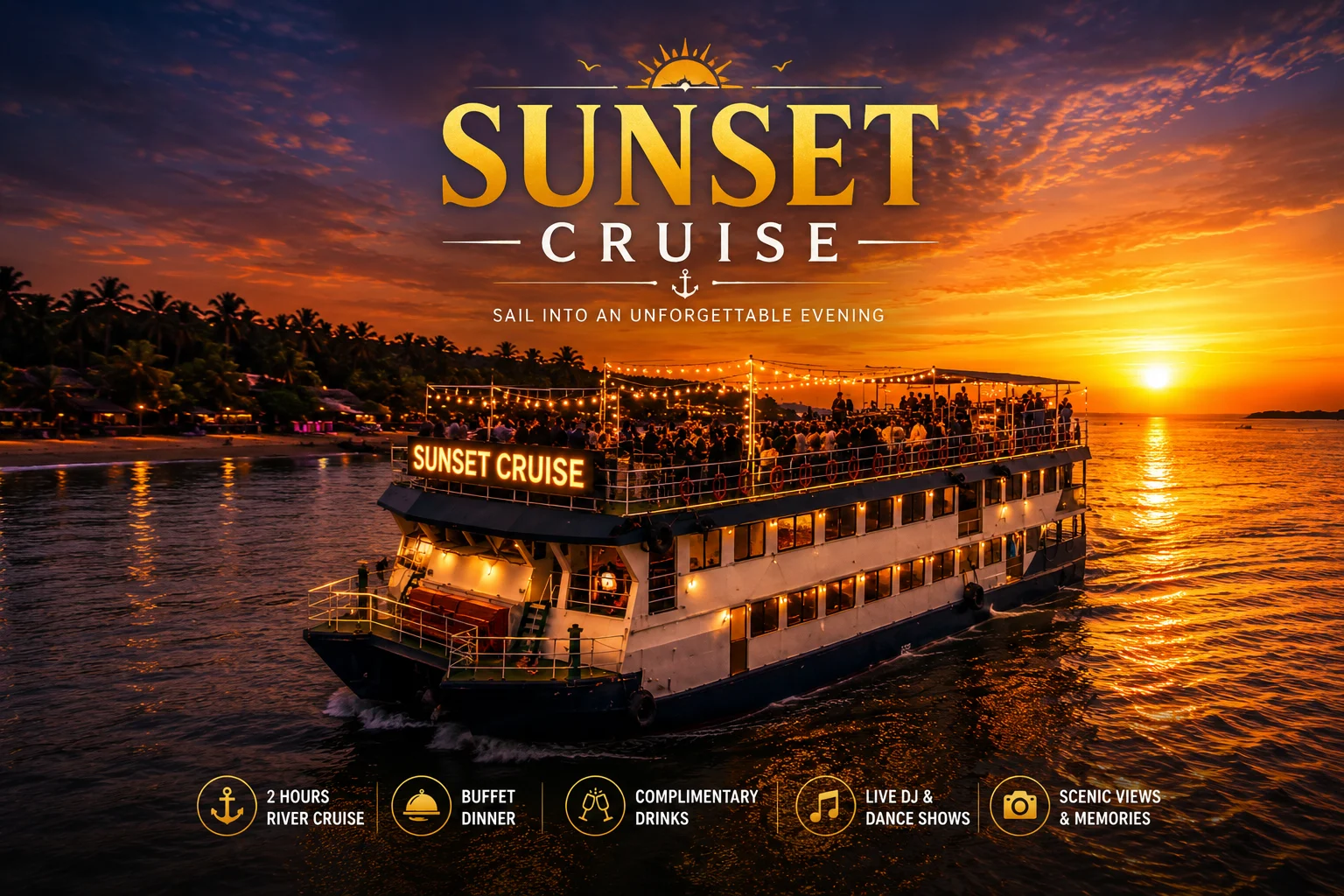 Evening Cruise In Goa