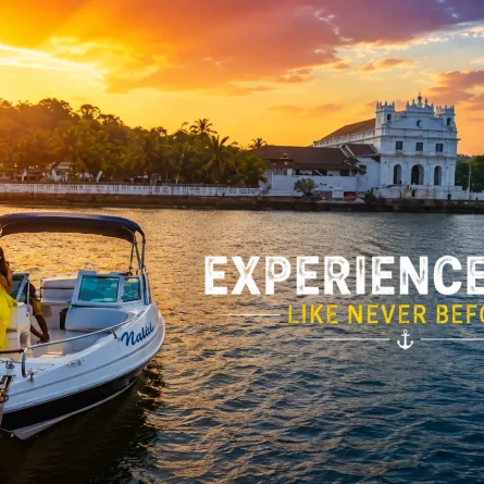 Yacht in Goa