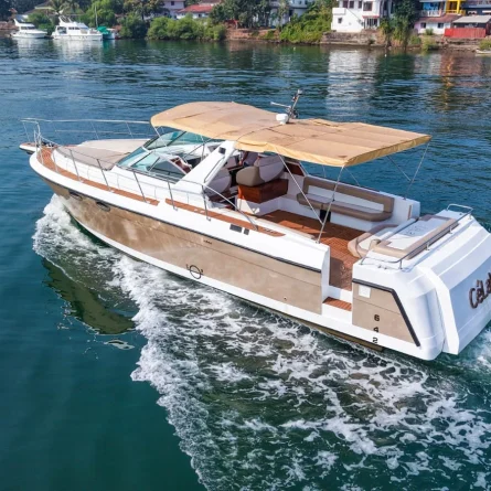 private yacht in goa
